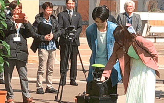 A guide robot utilizing the location information boosted by 5G and quasi-zenith satellites, …