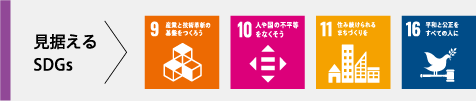 見据えるSDGs 