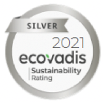 EcoVadis社(フランス)によるCSR監査において、「シルバー」に認定