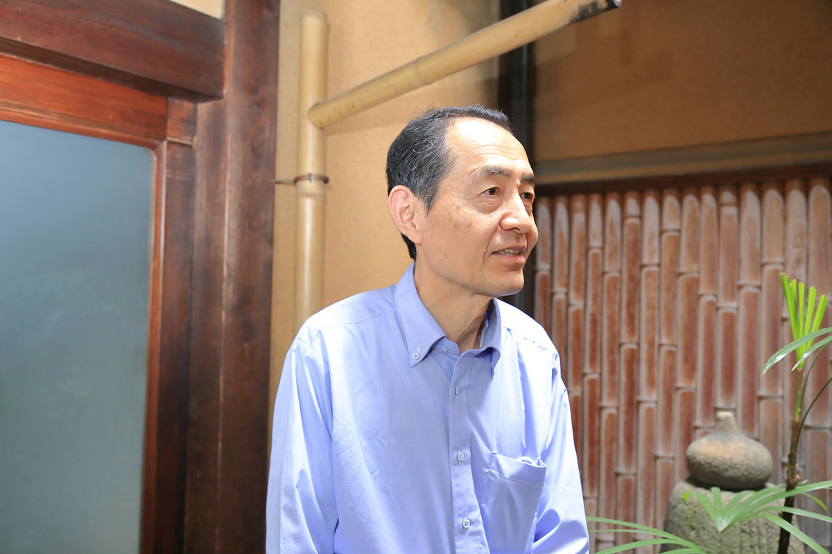 大西常商店の社長、大西久雄さん