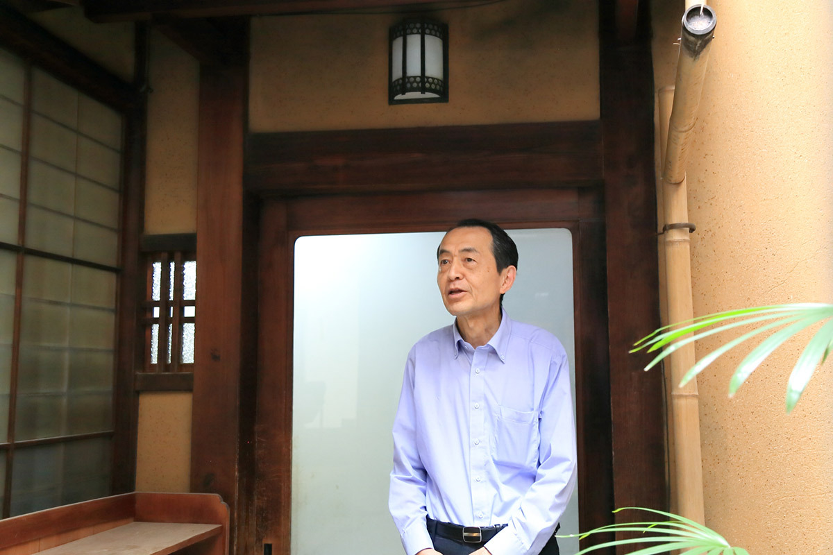 画像:大西常商店の社長、大西久雄さん