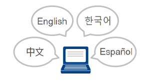 画像:議事録作成時の言語