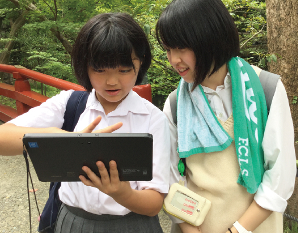 いつでもどこでも使用でき、大勢が同時に使える安全な専用回線を利用して校務の効率化も実現