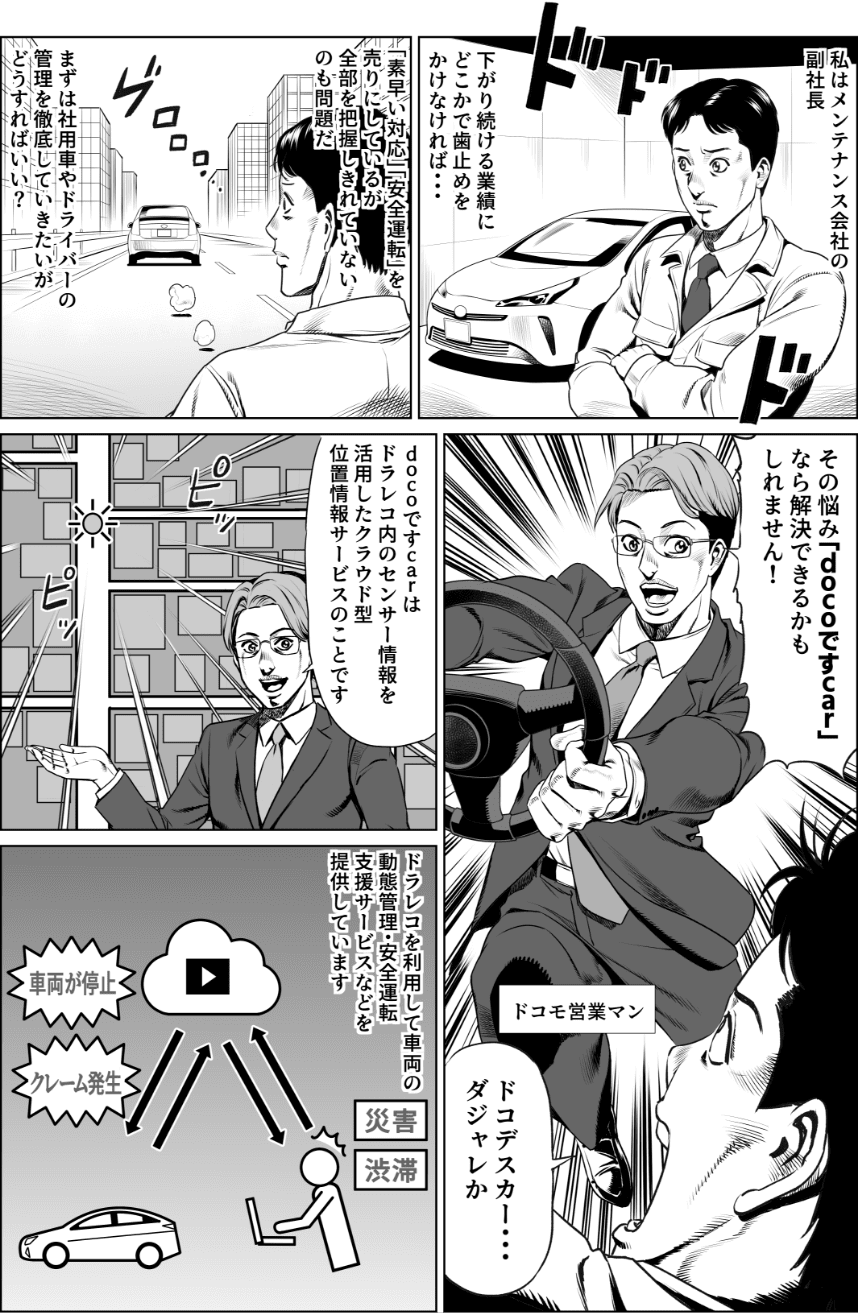 社用車の安全と運行管理をクラウドでサポート