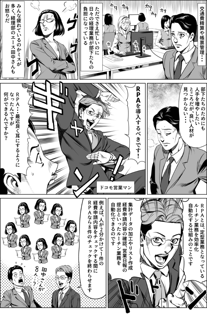 人材不足はRPAで解消しよう!