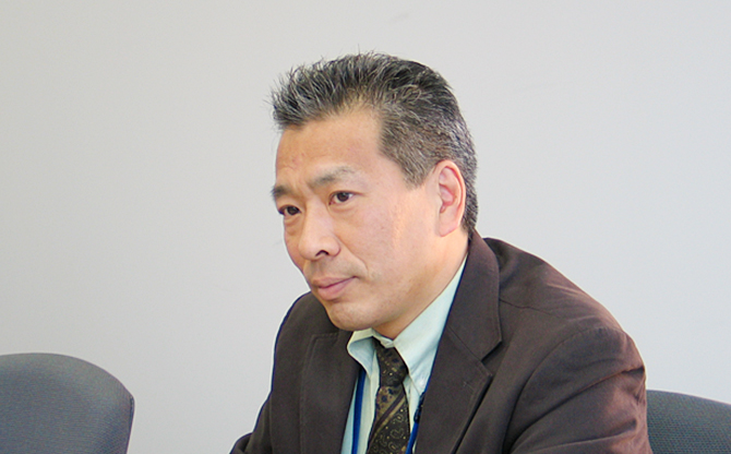 財団法人建築環境・省エネルギー機構 生稲清久氏の写真