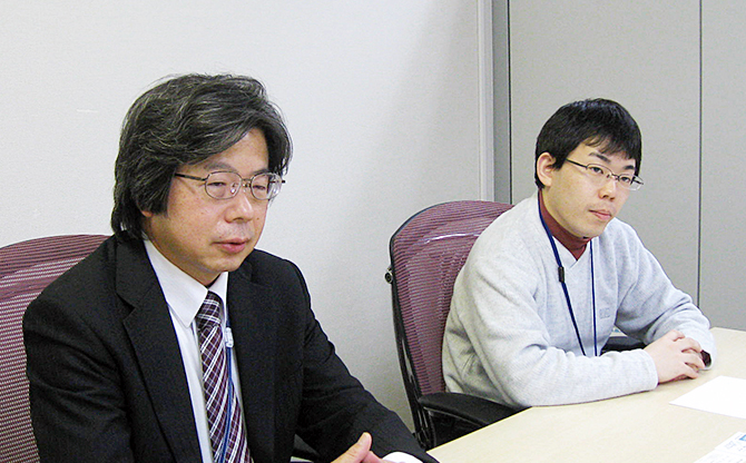 日本ビジネスアート株式会社 千田益司氏と神並宏明氏の写真