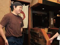 一風堂の店員