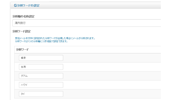 1_サイト分析ワードの設定