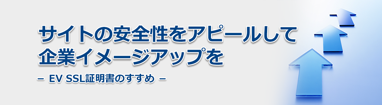 サイトの安全性をアピールして企業イメージアップを