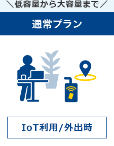 低容量から大容量まで/通常プラン
