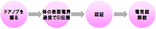 システムの動作フロー